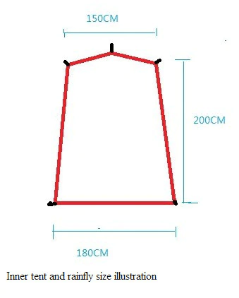 Cheap Goat Tents Inner tent ultra light high quality summer outdoor camping tens with mosquito gauze tents Tents 